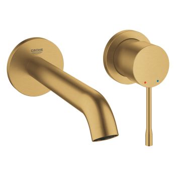 - GROHE- Essence 2 - otworowa bateria umywalkowa rozmiar M brushed cool sunrise 29192GN1 - 29192GN1 - Łazienki Szydłowski