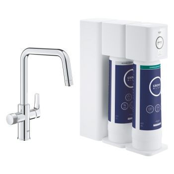 - GROHE-BLUE Pure Eurosmat z filtracją odwróconej osmozy i mineralizacją chrom 30587000 - 30587000 - Łazienki Szydłowski