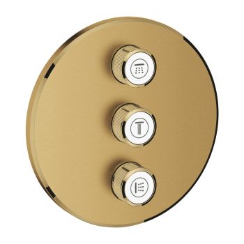 - GROHE-SmartControl Potrójny zawór odcinający brushed cool sunrise 29122GN0 - 29122GN0 - Łazienki Szydłowski