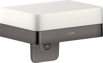 - Axor Universal Dozownik mydła w płynie z półką czarny chrom szczotkowany 42819340 - 42819340 - Łazienki Szydłowski