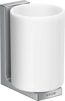- AXOR Universal Rectangular Kubek na szczoteczki do zębów chrom 42604000 - 42604000 - Łazienki Szydłowski