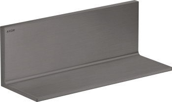  - AXOR Universal Rectangular Półka 30 cm  czarny chrom szczotkowany 42644340 - 42644340 - Łazienki Szydłowski