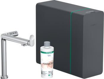 - HANSGROHE Aqittura M91 SodaSystem 240, 1jet bateria kuchenna chrom 76837000 - 76837000 - Łazienki Szydłowski