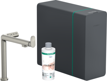 - HANSGROHE Aqittura M91 SodaSystem 240, 1jet bateria kuchenna kolor stal nierdzewna 76837800 - 76837800 - Łazienki Szydłowski