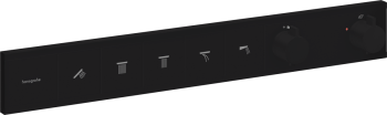 - Hansgrohe RainSelect Bateria termostatyczna do 5 odbiorników czarny mat 15384670 - 15384670 - Łazienki Szydłowski