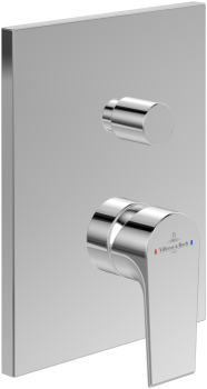 - Villeroy&Boch Liberty podtynkowa bateria wannowa-prysznicowa do 2 odbiornika, chrom TVS10700500061 - TVS10700500061 - Łazienki Szydłowski