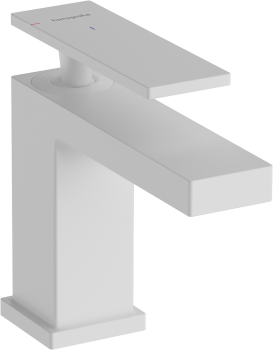 - HANSGROHE Tecturis E bateria umywalkowa 80 CoolStart kolor biały mat 73001700 - 73001700 - Łazienki Szydłowski
