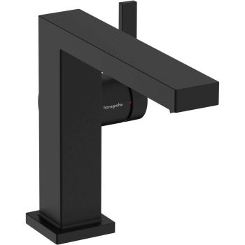 - HANSGROHE Tecturis E bateria umywalkowa 110 Fine CoolStart EcoSmart+ z kompletem odpływowym z cięgłem czarny mat 73023670 - 73023670 - Łazienki Szydłowski