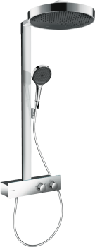 - HANSGROHE Rainfinity Komplet prysznicowy 360 1jet z ShowerTablet 350 chrom 26853000 - 26853000 - Łazienki Szydłowski