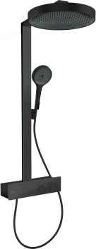  - HANSGROHE Rainfinity Komplet prysznicowy 360 1jet z ShowerTablet 350 czarny mat 26853670 - 26853670 - Łazienki Szydłowski