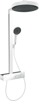  - HANSGROHE Rainfinity Komplet prysznicowy 360 1jet z ShowerTablet 350 biały mat 26853700 - 26853700 - Łazienki Szydłowski