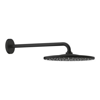 - GROHE-RAINSHOWER MONO 310 Deszczownica z ramieniem phantom black 22121KF0 - 22121KF0 - Łazienki Szydłowski