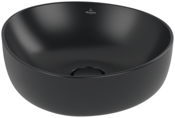 Villeroy&Boch Antao Umywalka stojąca na blacie, 40 x 39,5 cm Pure Black CeramicPlus 4A7240R7 4A7240R7 od 