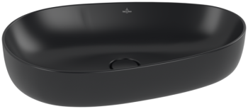  - Villeroy&Boch Antao Umywalka stojąca na blacie, 65 x 40 cm, Pure Black CeramicPlus, 4A7465R7 - 4A7465R7 - Łazienki Szydłowski