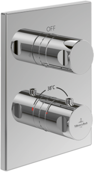 Villeroy&Boch Universal Taps & Fittings bateria podtynkowa termostat, element zewnętrzny chrom TVD00065300061 TVD00065300061 od 
