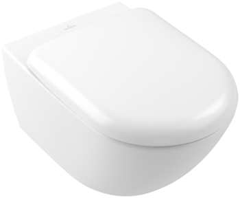 - Villeroy&Boch Antao Miska WC podwieszana bez kołnierza 56 x 37 cm stone white ( biały mat ) CeramicPlus 4674T0RW - 4674T0RW - Łazienki Szydłowski