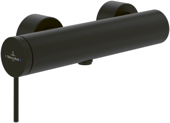 - Villeroy&Boch Loop&Friends bateria prysznicowa ścienna, czarny mat TVS106301153K5 - TVS106301153K5 - Łazienki Szydłowski