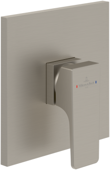 Villeroy&Boch Architectura Square bateria prysznicowa podtynkowa, nikiel szczotkowany  TVS12500200064 TVS12500200064 od 