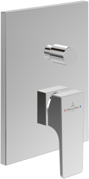 - Villeroy&Boch Architectura Square bateria prysznicowa podtynkowa, chrom TVS12500300061 - TVS12500300061 - Łazienki Szydłowski