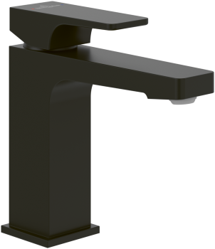 - Villeroy&Boch Architectura Square bateria umywalkowa z zestawem odpływowym, czarny mat TVW125001000K5 - TVW125001000K5 - Łazienki Szydłowski