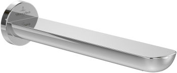 - Villeroy&Boch O.novo wylewka do wanny 23,1cm, chrom TVT10450500061 - TVT10450500061 - Łazienki Szydłowski