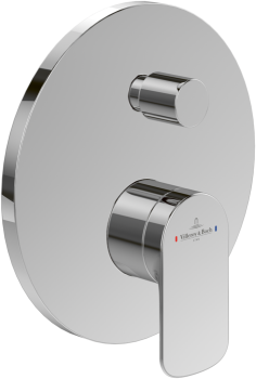 - Villeroy&Boch O.novo bateria wannowo-prysznicowa podtynkowa, element zewnętrzny, chrom TVS10435300061 - TVS10435300061 - Łazienki Szydłowski