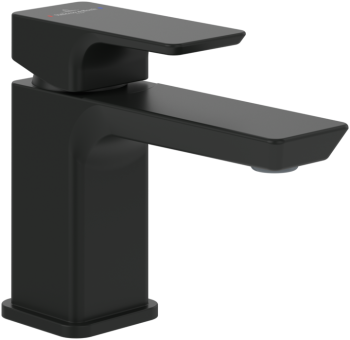 - Villeroy&Boch Subway 3.0 mała bateria umywalkowa, czarny mat TVW112001001K5 - TVW112001001K5 - Łazienki Szydłowski