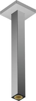  - HANSGROHE Ramię sufitowe E 30 cm chrom 24339000 - 24339000 - Łazienki Szydłowski
