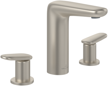  - Villeroy&Boch Antao bateria umywalkowa trzyotworowa, brushed nickel matt TVW11100100064 - TVW11100100064 - Łazienki Szydłowski