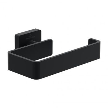 Villeroy&Boch Elements Striking Uchwyt na papier toaletowy bez pokrywy, czarny mat TVA152014000K5 TVA152014000K5 od 