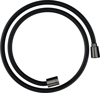 HANSGROHE Axor ShowerSolutions Tekstylny wąż prysznicowy 1,25 m z nakrętką cylindryczną i stożkową czarny chrom polerowany 28227330 28227330 od 
