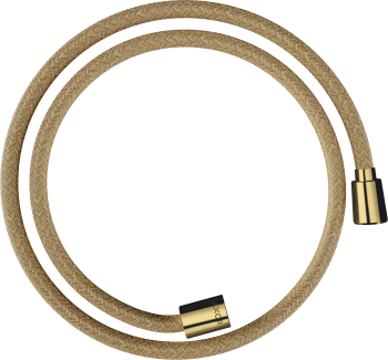 - Axor ShowerSolutions Tekstylny wąż prysznicowy 125 cm z nakrętką cylindryczną i stożkową złoty optyczny polerowany 28227990 - 28227990 - Łazienki Szydłowski
