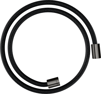  - HANSGROHE Axor ShowerSolutions Tekstylny wąż prysznicowy 125 cm z nakrętkami cylindrycznymi czarny chrom polerowany 28228330 - 28228330 - Łazienki Szydłowski
