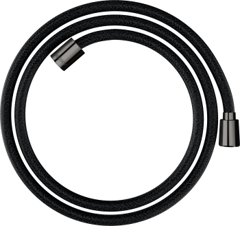  - HANSGROHE Axor ShowerSolutions Tekstylny wąż prysznicowy 160 cm z nakrętką stożkową i cylindryczną czarny chrom polerowany 28259330 - 28259330 - Łazienki Szydłowski