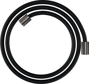  - HANSGROHE Axor ShowerSolutions Tekstylny wąż prysznicowy 160 cm z nakrętkami cylindrycznymi czarny chrom szczotkowany 28261340 - 28261340 - Łazienki Szydłowski