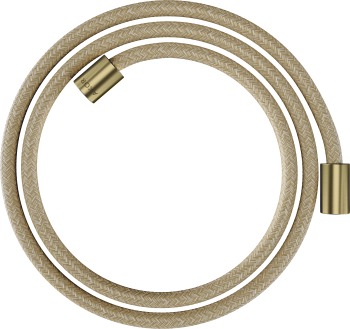  - AXOR ShowerSolutions Tekstylny wąż prysznicowy 1,60 m z nakrętkami cylindrycznymi mosiądz szczotkowany 28261950 - 28261950 - Łazienki Szydłowski