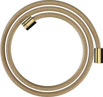 - Axor ShowerSolutions Tekstylny wąż prysznicowy 160 cm z nakrętkami cylindrycznymi złoty optyczny polerowany 28261990 - 28261990 - Łazienki Szydłowski