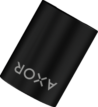 - Axor ShowerSolutions Tekstylny wąż prysznicowy 200 cm z nakrętką cylindryczną i stożkową czarny mat 28290670 - 28290670 - Łazienki Szydłowski