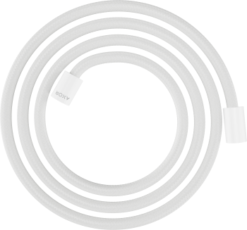  - Axor ShowerSolutions Tekstylny wąż prysznicowy 200 cm z nakrętkami cylindrycznymi biały mat 28291700 - 28291700 - Łazienki Szydłowski