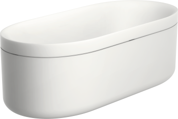  - Axor Suite Basins & Bathtub Wanna 190/85 cm biały mat / czarny mat 42005670 - 42005670 - Łazienki Szydłowski