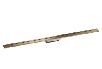 - Axor Drain Element zewnętrzny odpływu liniowego 120 cm brąz szczotkowany 42524140 - 42524140 - Łazienki Szydłowski