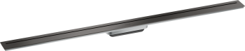 - Axor Drain Element zewnętrzny odpływu liniowego 120 cm czarny chrom szczotkowany 42524340 - 42524340 - Łazienki Szydłowski