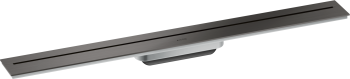 - Axor Drain Element zewnętrzny odpływu liniowego 80 cm, przyścienny czarny chrom szczotkowany 42526340 - 42526340 - Łazienki Szydłowski