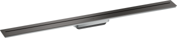 - Axor Drain Element zewnętrzny odpływu liniowego 100 cm, przyścienny czarny chrom szczotkowany 42528340 - 42528340 - Łazienki Szydłowski