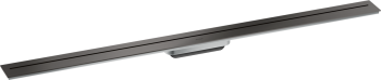 - Axor Drain Element zewnętrzny odpływu liniowego 120 cm, przyścienny czarny chrom szczotkowany 42529340 - 42529340 - Łazienki Szydłowski