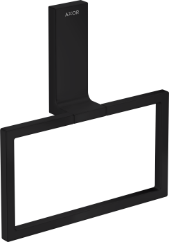 - Axor Universal Rectangular Wieszak na ręcznik typu Ring czarny mat 42623670 - 42623670 - Łazienki Szydłowski