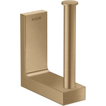 - HANSGROHE Axor Universal Rectangular Uchwyt na zapasowy papier toaletowy brąz szczotkowany 42654140 - 42654140 - Łazienki Szydłowski