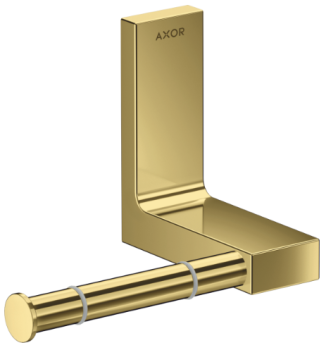  - Axor Universal Rectangular Uchwyt na papier toaletowy złoty optyczny polerowany 42656990 - 42656990 - Łazienki Szydłowski
