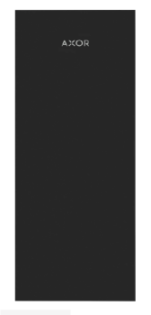- Axor MyEdition Płytka 245 metal czarny mat 47904670 - 47904670 - Łazienki Szydłowski