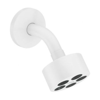  - Axor One deszczownica 75 1jet EcoSmart z ramieniem prysznicowym biały mat 48490700 - 48490700 - Łazienki Szydłowski